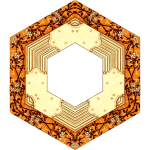 Hexagonal frame 4