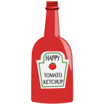 Ketchup Bottle No Cap