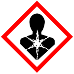 Pictogram for substances hazardous to human health