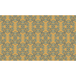 Flourish pattern on brown background