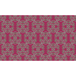 Flourish pattern on red background