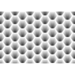 Hexagonal pattern vector image
