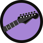 Purple Guitar