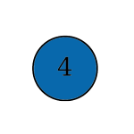 Blue Circle 4