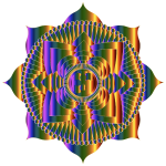 Prismatic Lotus Mandala Line Art 5