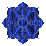 Prismatic Lotus Mandala Line Art 8