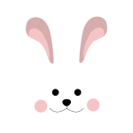 Cute Bunny Head