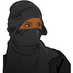 Dark lady ninja