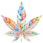 Marijuana Leaf Type II Prismatic 2