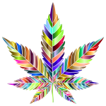 Marijuana Leaf Type II Prismatic 4