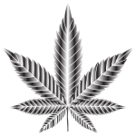 Marijuana Leaf Type II Duochrome