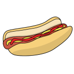 Hotdog with Ketchup