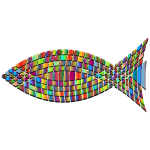 Tiled Fish Prismatic 3
