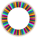 Colored Pencils Frame Mark II