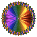 Mandala Line Art Design Chromatic