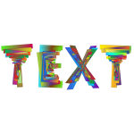 Text Typography Effect