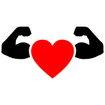 Muscular Heart Icon