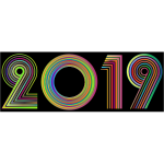 2019 Typography Polyprismatic