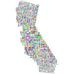 California Typography Prismatic