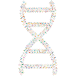 Abstract Molecular DNA Prismatic 2