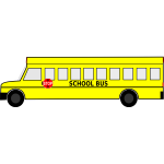 Big School Bus Free Clipart Download Icon - SVG