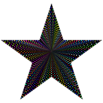 Star Dots Prismatic With BG