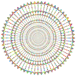 Geometric Style Mandala Polyprismatic No BG