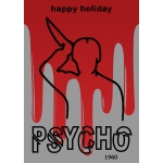 Vintage psycho poster