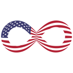 American Flag Infinity