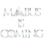 Black background with text Mabus is coming