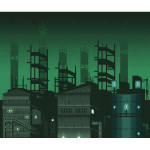 pixel city (animated) 3