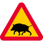 Warning boars