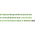 62 Aliens Emojis By LadyOfHats