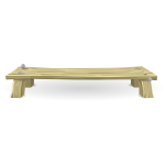 Wooden bench from Glitch