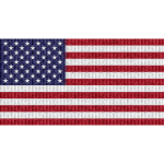 American Flag Rectangular