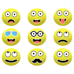 Smileys Set By Conmongt
