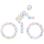 Public Domain Cyclist Icons Prismatic