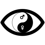 Genders Yin Yang Eye