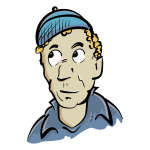 man with cap (color)