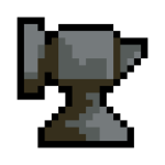 pixelated anvil