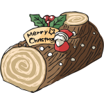 Christmas Log Cake