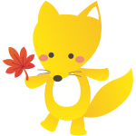 Fox with Leaf