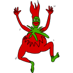 Happy Tomato Man