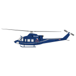 Bell 412 helicopter of the Czech police