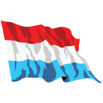Netherlands Flag In The Wind