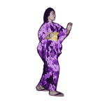 Japanese woman dancer