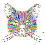 Chromatic Cat By Prettysleepy2