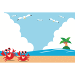 Crabs on the Beach