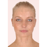 Woman Face Model - Low Poly Art