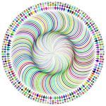 Mandala Twist Line Pattern